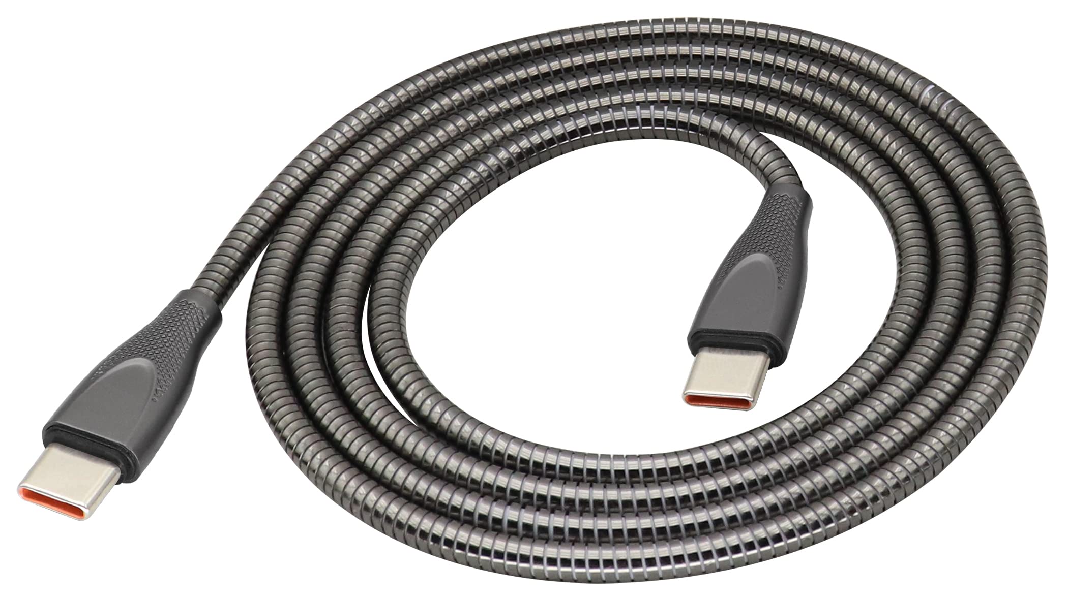 Premium USB C to USB C Cable - 3.3ft Braided Nylon Fast Charging Cord with Metal Connectors, 60W PD Power Delivery & 480Mbps Data Transfer - Perfect for MacBook, iPad Pro, Samsung Galaxy & Nintendo Switch Charging