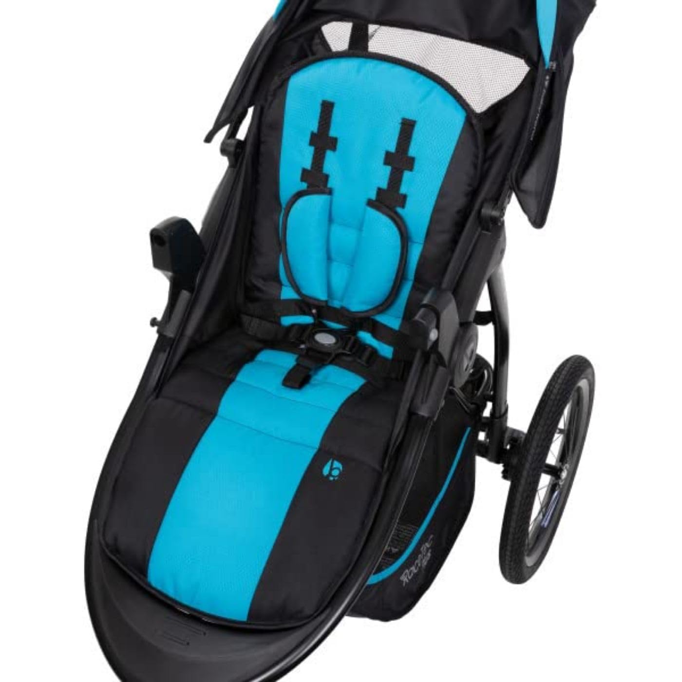 Baby Trend Expedition Race Tec PLUS Jogging Stroller Travel System with EZ-Lift PLUS Infant Car Seat - Ultra Marine Blue | Lightweight Baby Stroller & Car Seat Combo for Newborns | Perfect for Jogging, Shopping & Air Travel