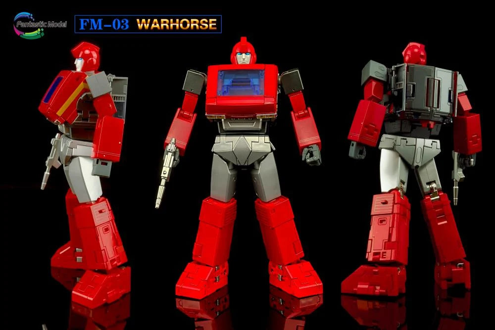Fans Toys FM-03 Warhorse Collectible Action Figure - Highly Detailed 6-Inch Poseable Model for Display & Photography | Perfect for Collectors & Toy Enthusiasts