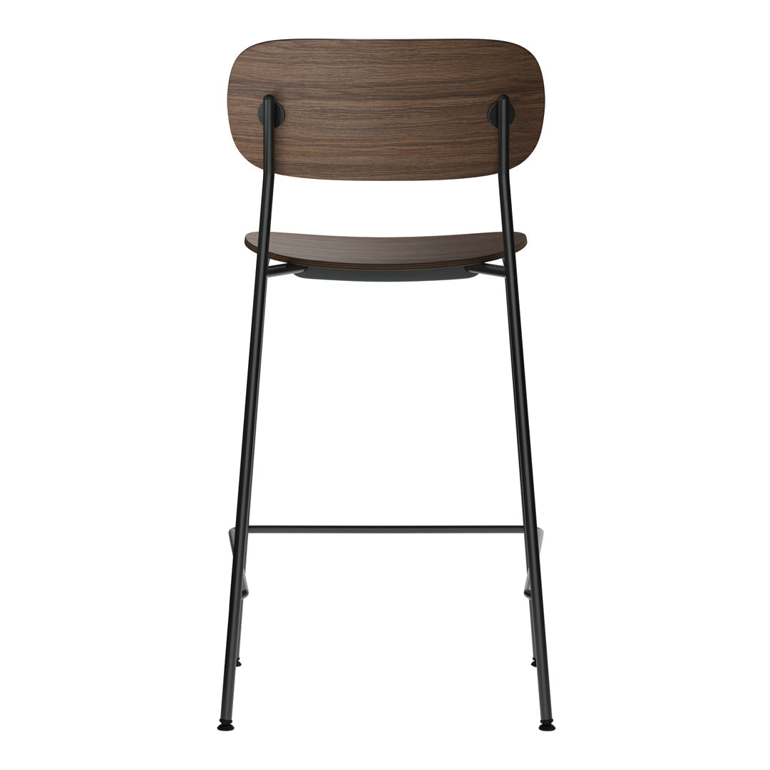 Modern Counter Stool with Backrest - Adjustable Height Bar Stools for Kitchen Island, Breakfast Nook & Home Decor - Comfortable Swivel Seat Counter Height Stools for Dining & Entertaining