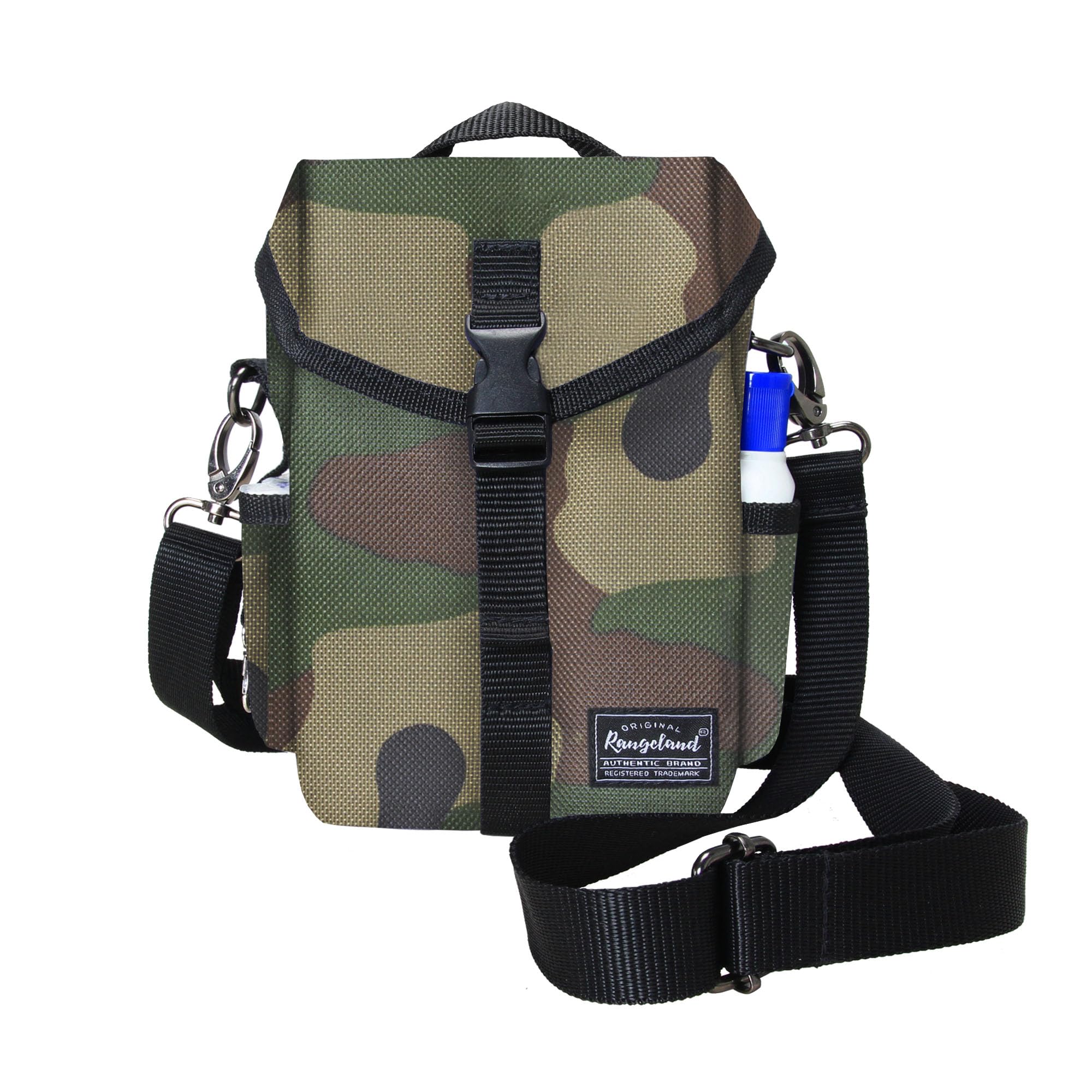 **Men's & Women's Camo Crossbody Bag - Small Designer Shoulder Bag with Phone Pouch - Perfect for Travel, Hiking & Everyday Use**