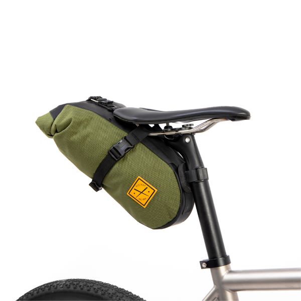 Restrap 4.5L Waterproof Bike Saddle Bag - Lightweight Cycling Seat Pack for Road & Mountain Bikes - Perfect for Commuting, Touring & Adventure Rides