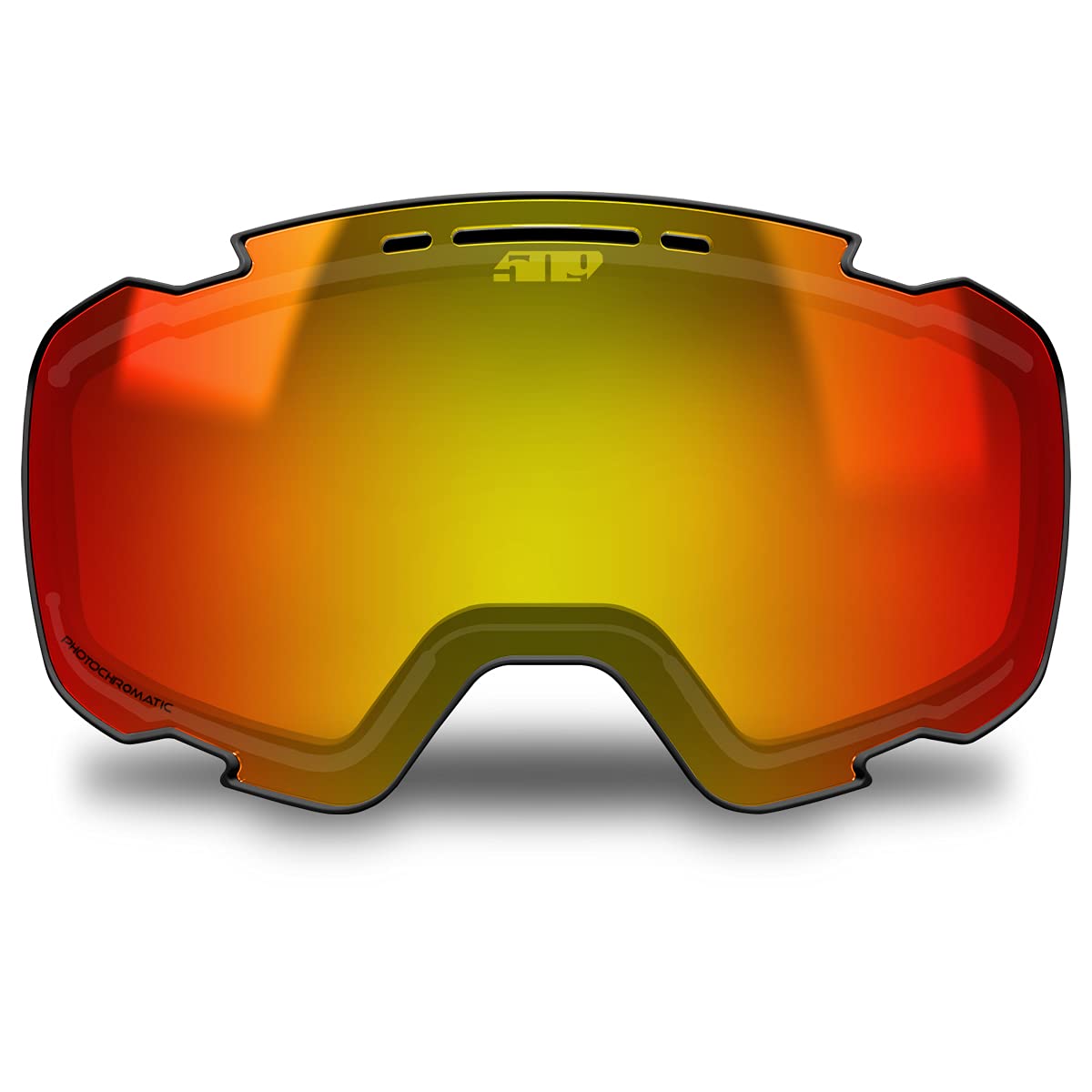 509 Aviator 2.0 Ignite S1 Snow Goggles with Fire Mirror Photochromatic Lens (Clear to Blue Tint) - Perfect for Skiing, Snowboarding & Winter Sports