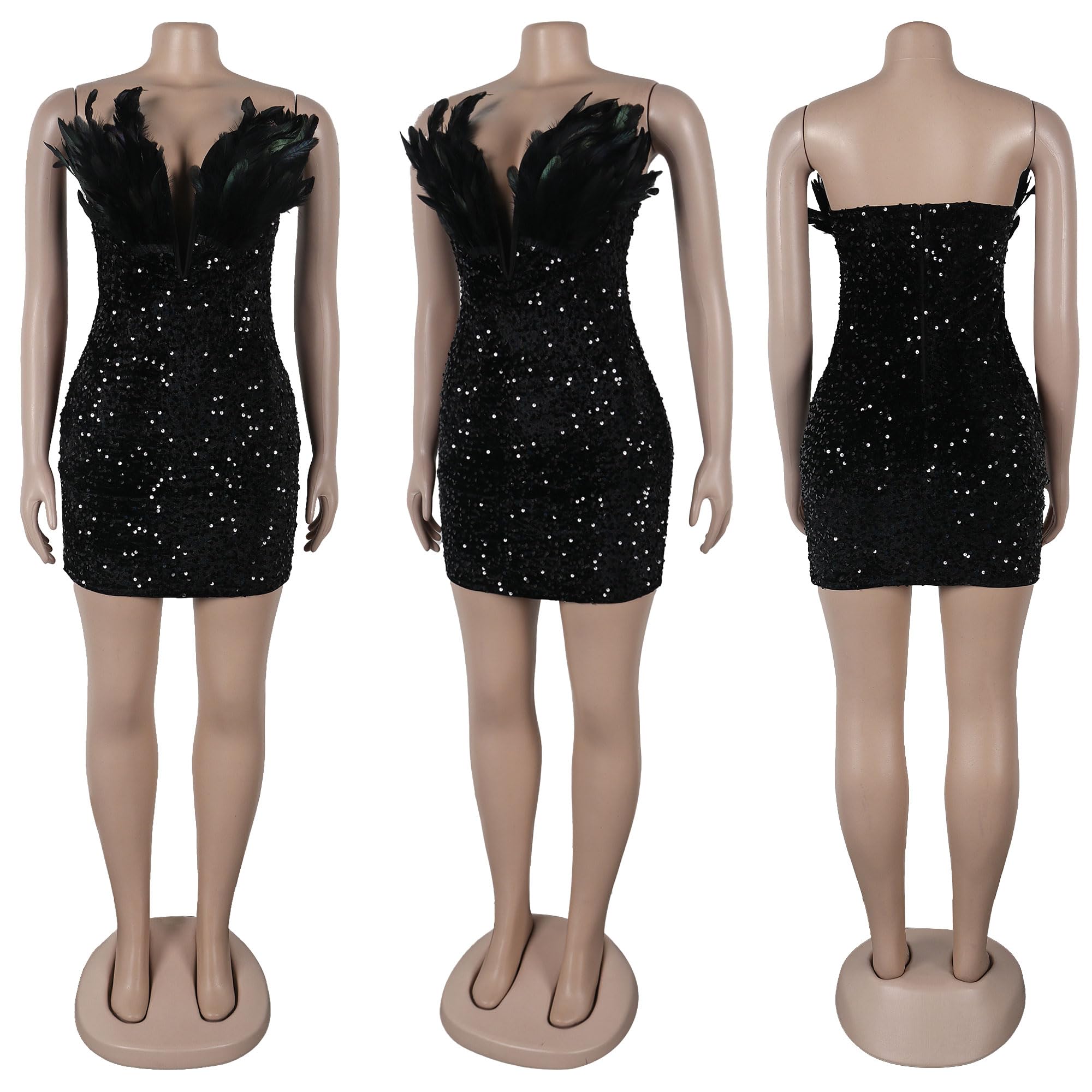 Sparkly Sequin Party Dress for Women - Elegant Glitter Club Dress for Birthday, NYE & Special Occasions | Perfect for Night Out, Cocktail Parties & Festive Celebrations