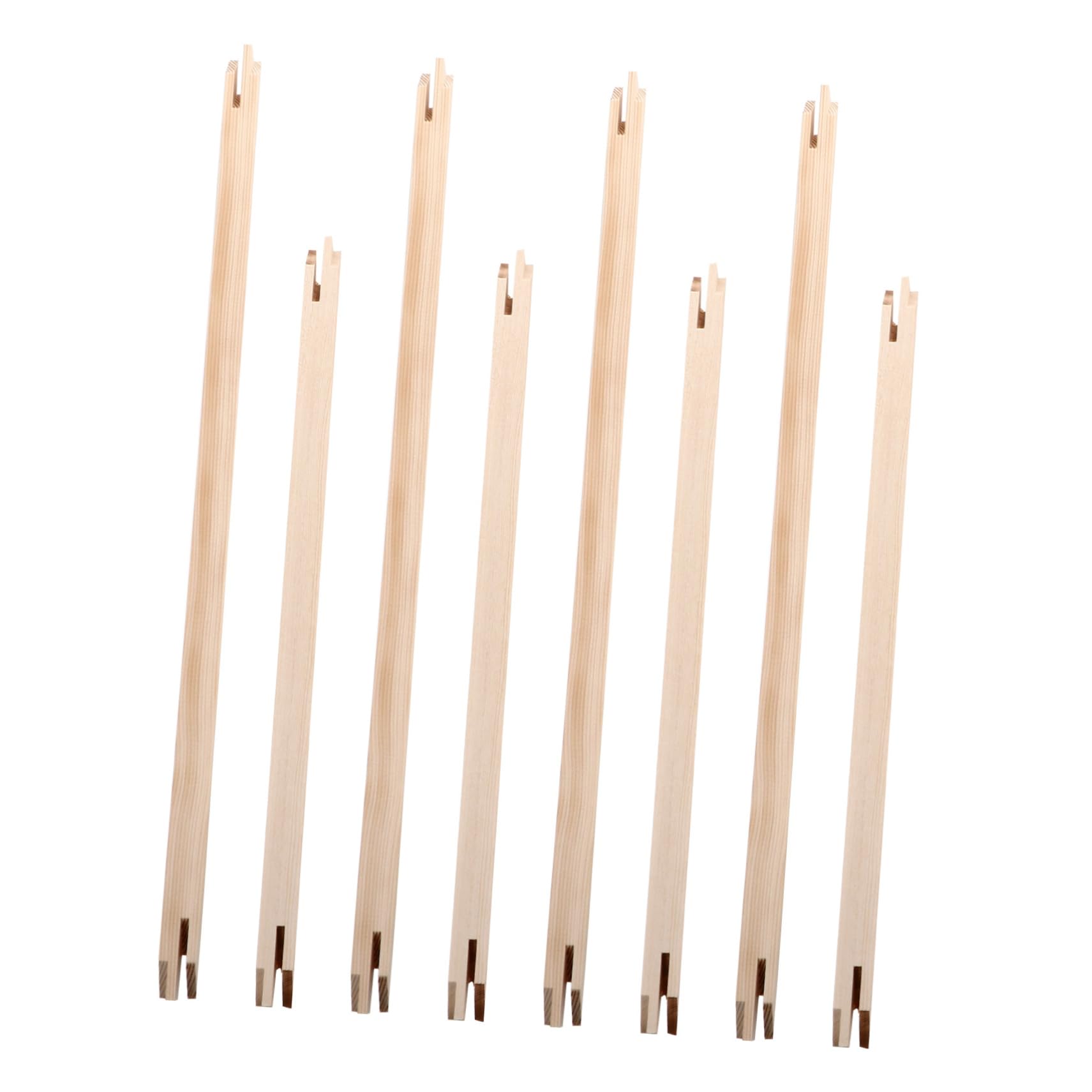 Gogogmee 8-Piece Solid Wood Inner Frame Kit - 15x19 Inch Natural Wood Picture Frames for Paintings, Canvases & DIY Art Projects - Perfect for Home Decor, Wall Art & Crafting