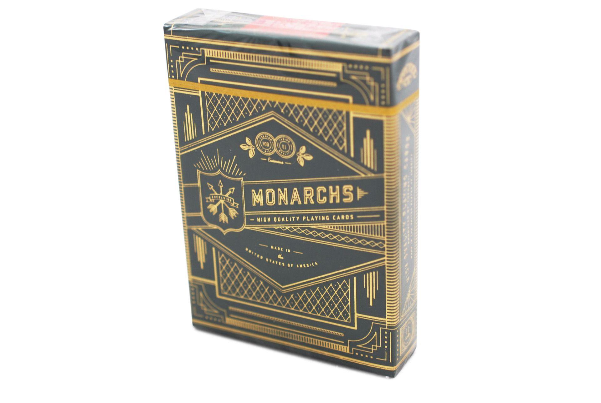 Premium Green Monarchs Playing Cards - Elegant & Durable Poker Deck for Magic Tricks, Cardistry & Casino Nights - Perfect for Game Nights, Poker Parties & Professional Performances
