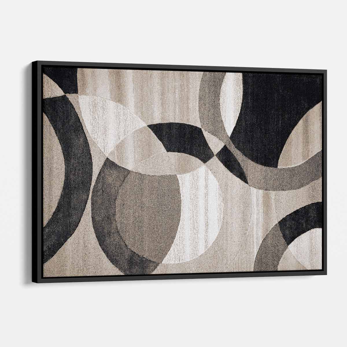 Abstract Gray Wall Art Canvas Print - Modern Home Decor for Living Room, Bedroom & Office