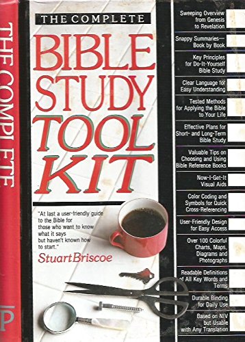 Complete Bible Study Tool Kit - Essential Study Guide for Christians, Pastors & Small Groups - Perfect for Personal Devotion, Church Teaching & Bible Study Groups