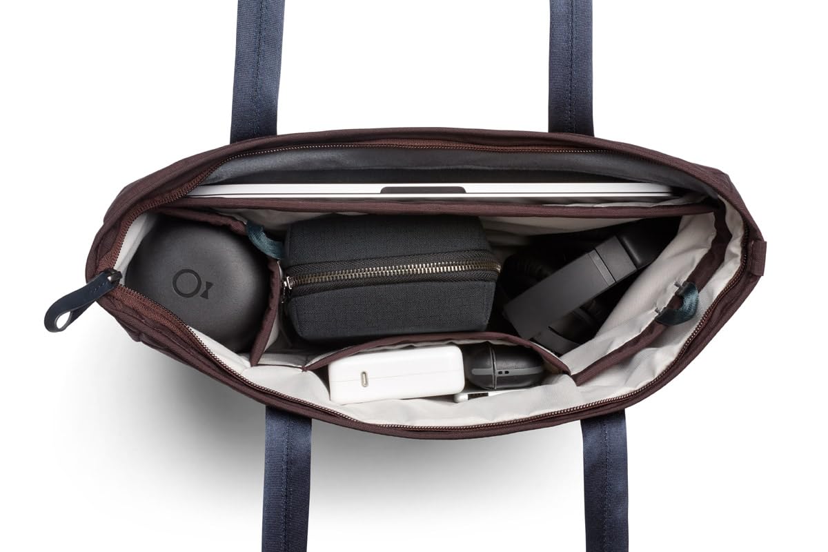Bellroy Tokyo Tote Compact - Stylish 12L Laptop Tote Bag for Work & Travel | Water-Resistant Work Bag, Commuter Tote for Professionals & Students