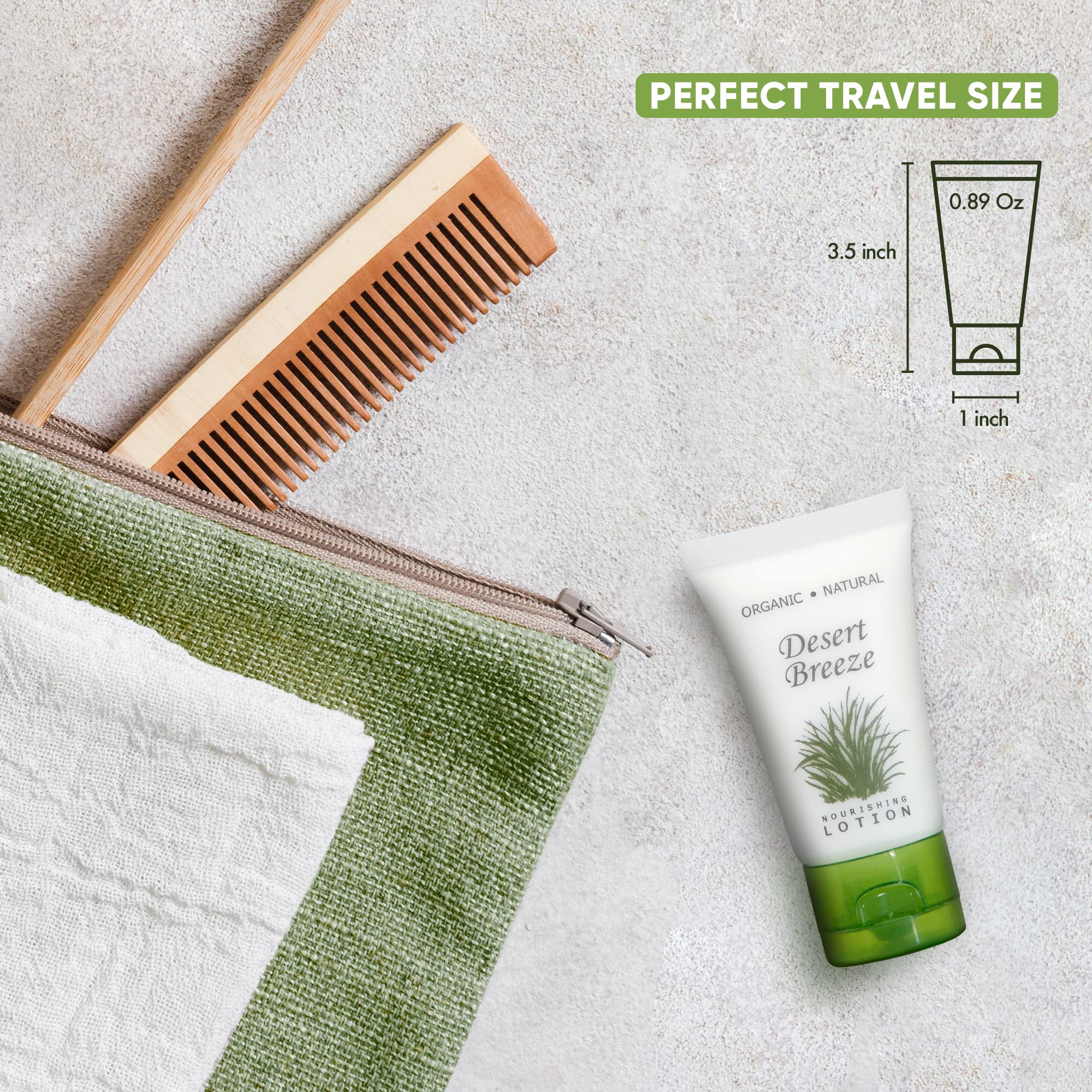Travel Size Lotion 1 oz with Flip Top Cap - Bulk Pack of 20 Mini Moisturizers for Hotels, Airplanes & On-the-Go Hydration