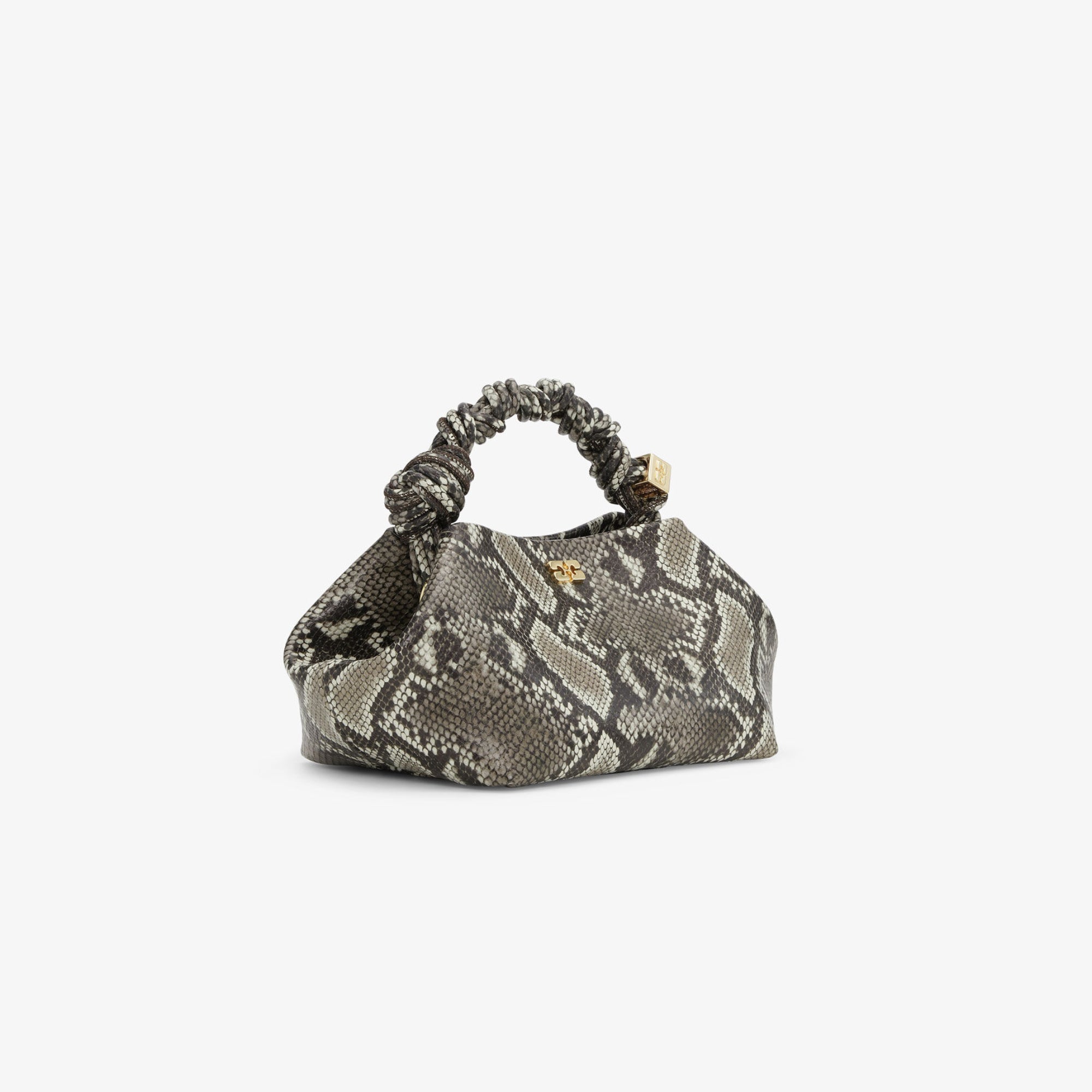 Bou Bag Small Snake Print Crossbody Bag - Elegant Egret Design for Women | Perfect for Casual Outings, Parties, and Daily Use