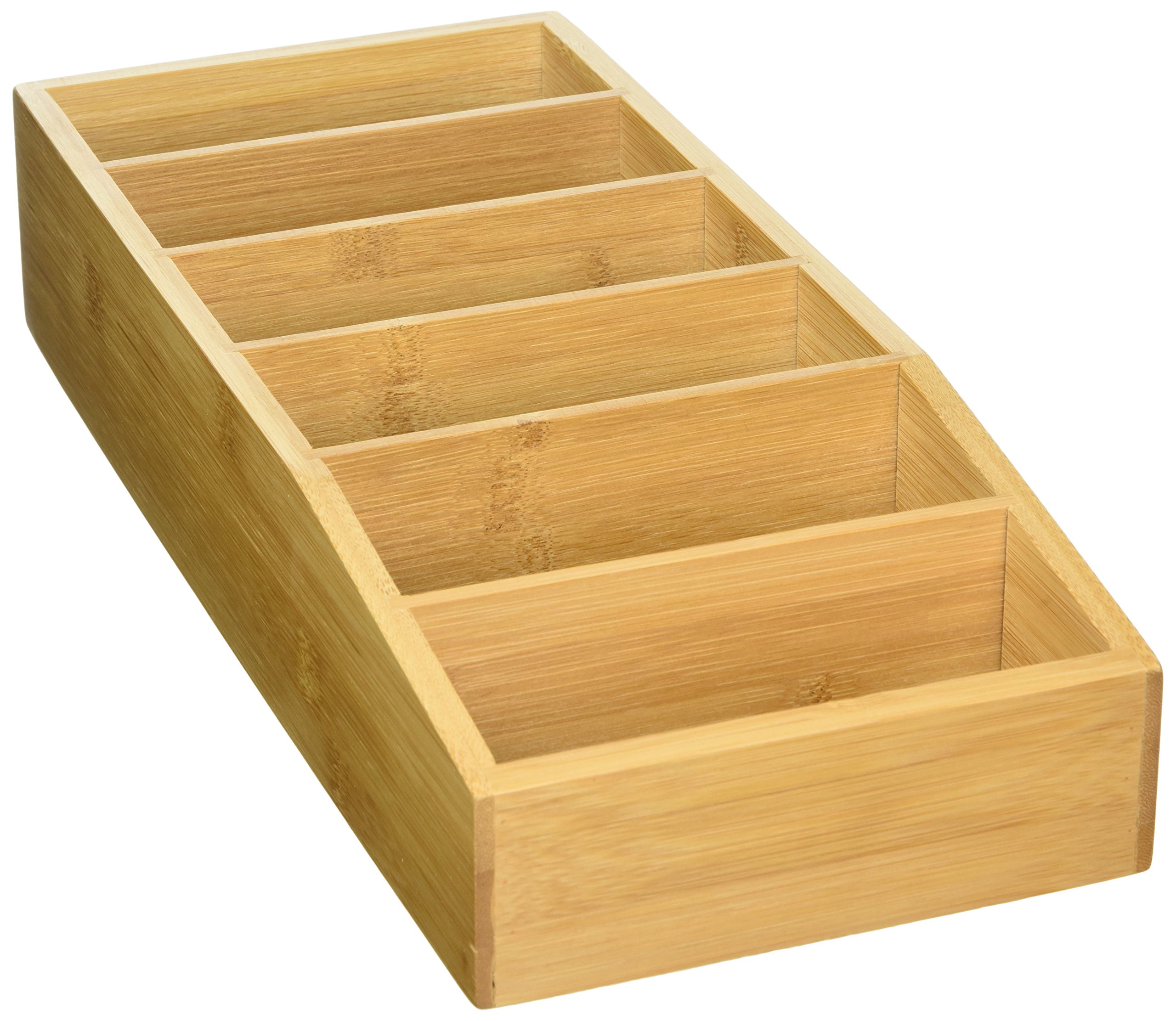 Natural Bamboo Storage Box with Lid - Eco-Friendly Organizer for Home, Office & Bathroom - Perfect for Jewelry, Makeup, Spices & Small Items (Brown)