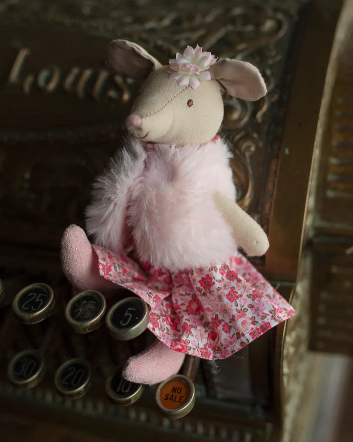 Ariella The Mouse - Adorable Plush Stuffed Animal Toy for Kids, Perfect for Cuddling, Gifts & Nursery Decor | Great for Bedtime, Playtime & Birthday Presents