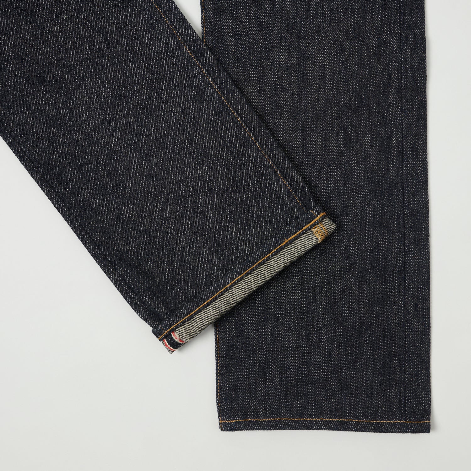 ONI 552 Natural Indigo Secret Denim 20oz Slim Straight Raw Selvedge Jeans for Men - Premium Japanese Denim Pants for Casual Wear & Street Style