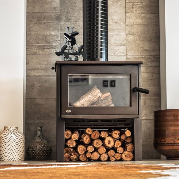 Efficient 9-Blade Heat Powered Wood Stove Fan - VDSF633RX - Perfect for Home Heating & Energy Savings
