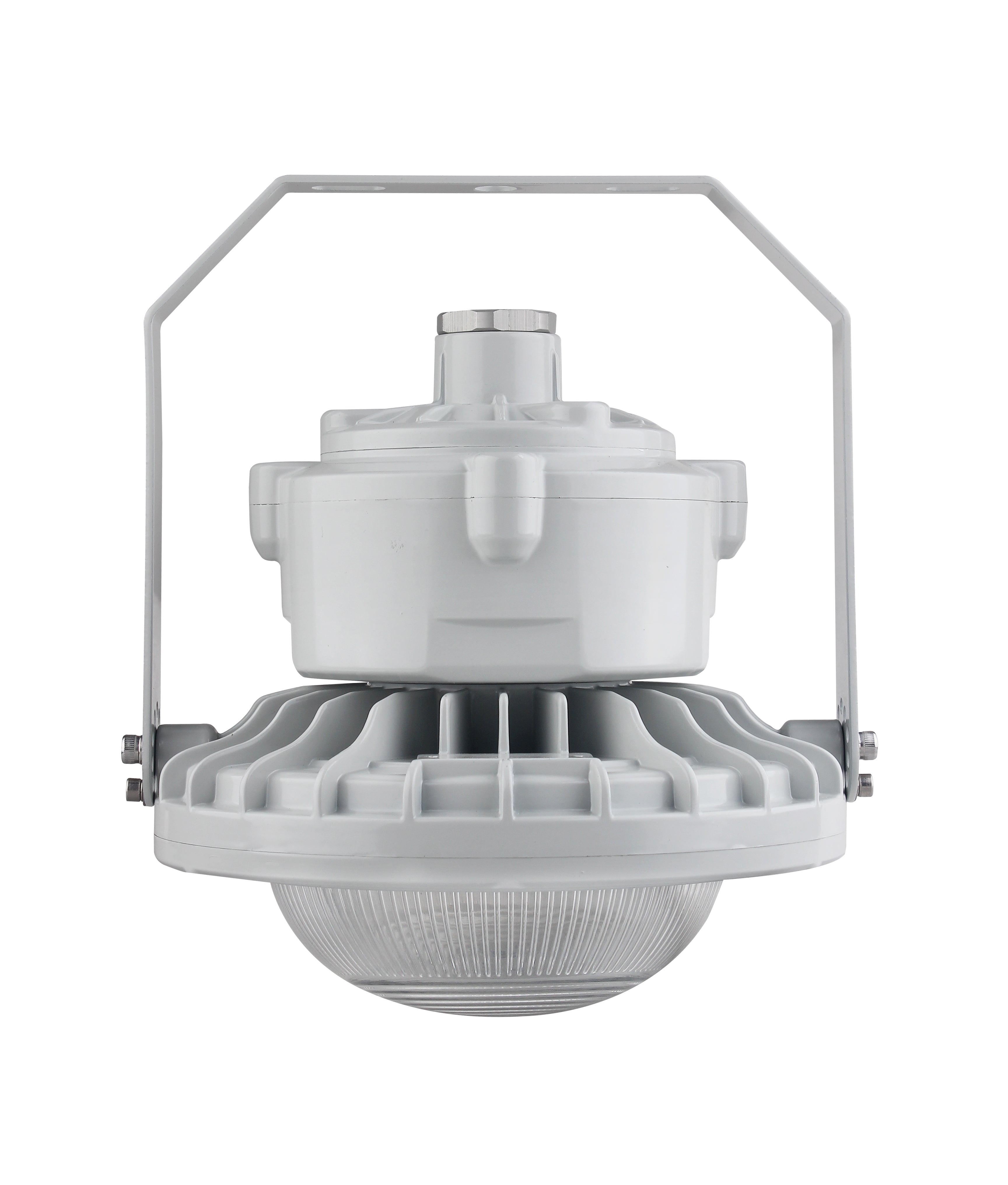 60W LED Explosion Proof Light with Wire Guard - 7400 Lumens, Class I Division 2 Hazardous Location Lighting, 175W HID Equivalent - Ideal for Oil Rigs, Chemical Plants & Industrial Facilities