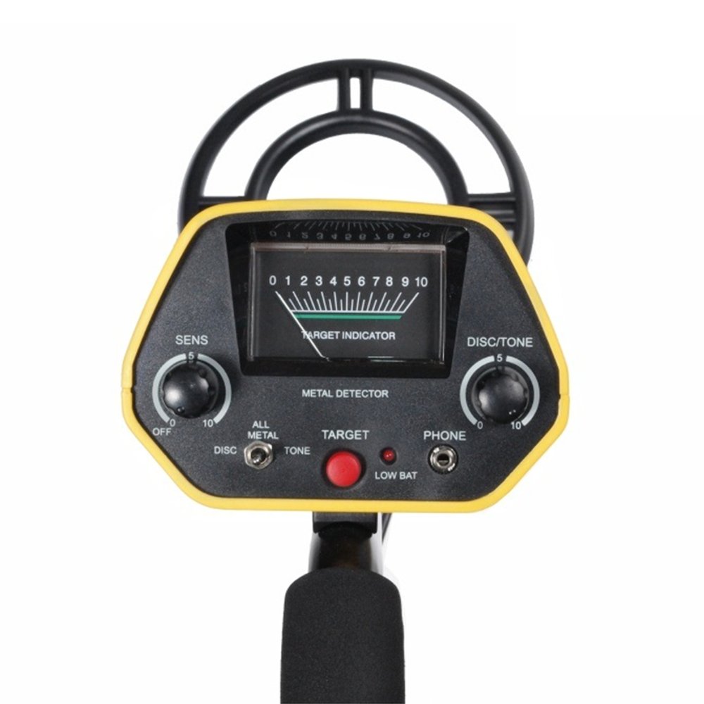 Maclean MCE969 Professional Waterproof Metal Detector with 25cm Large Search Coil - Gold, Silver & Coin Detection for Treasure Hunting, Beach, Park & Outdoor Adventures