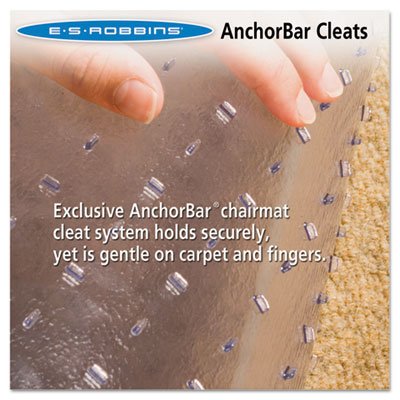 EverLife Clear Chair Mat for Medium Pile Carpet - 36