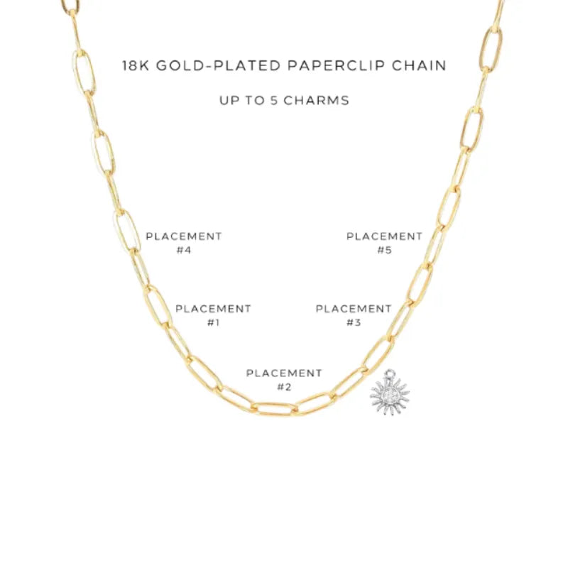 Stylish Charm Necklace with Assorted Charms - Perfect for Everyday Wear & Gift Giving | $28.00
