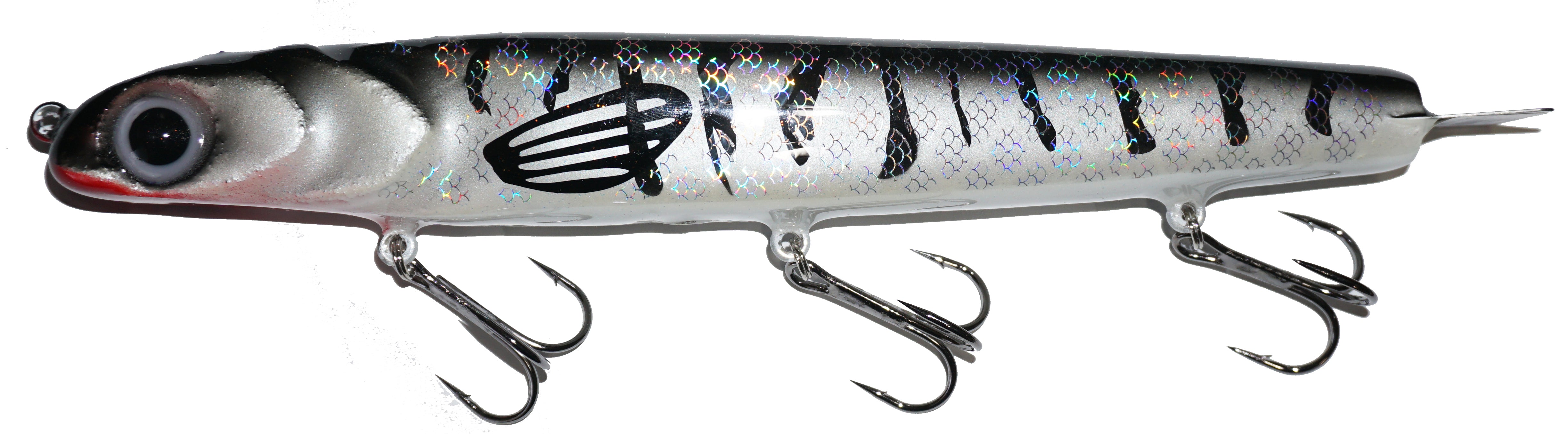 Chaos Tackle Kodiak Navin 12 Jerkbait Fishing Lure - Topwater Bass Fishing Bait for Freshwater & Saltwater - Perfect for Casting, Trolling and Jerking Techniques