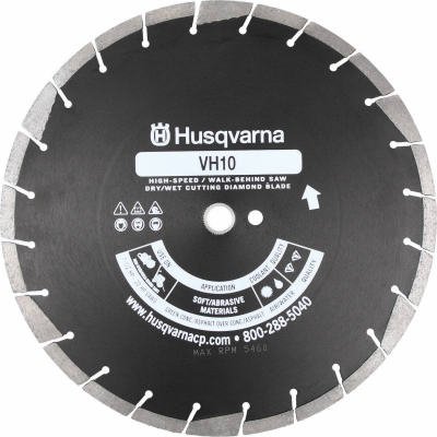 14 Inch Diamond Saw Blade - 1 Inch Arbor Size, Wet & Dry Cutting, Segmented Round Edge for Concrete, Tile & Masonry - Perfect for DIY & Professional Use