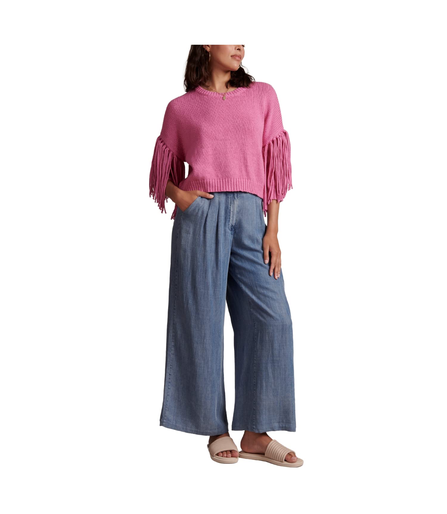 Splendid Women's Sofia Wide Leg Pants - Comfortable High Waist Flowy Trousers for Work, Office & Casual Wear | Perfect for Business, Travel & Everyday Outfits