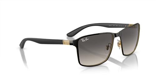 Black on Gold/Light Grey Gradient Dark Grey