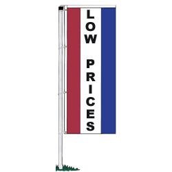Double-Sided Rotator Drape Banners 3x8 ft - Heavy Duty Outdoor/Indoor Advertising for Events, Trade Shows & Retail Displays