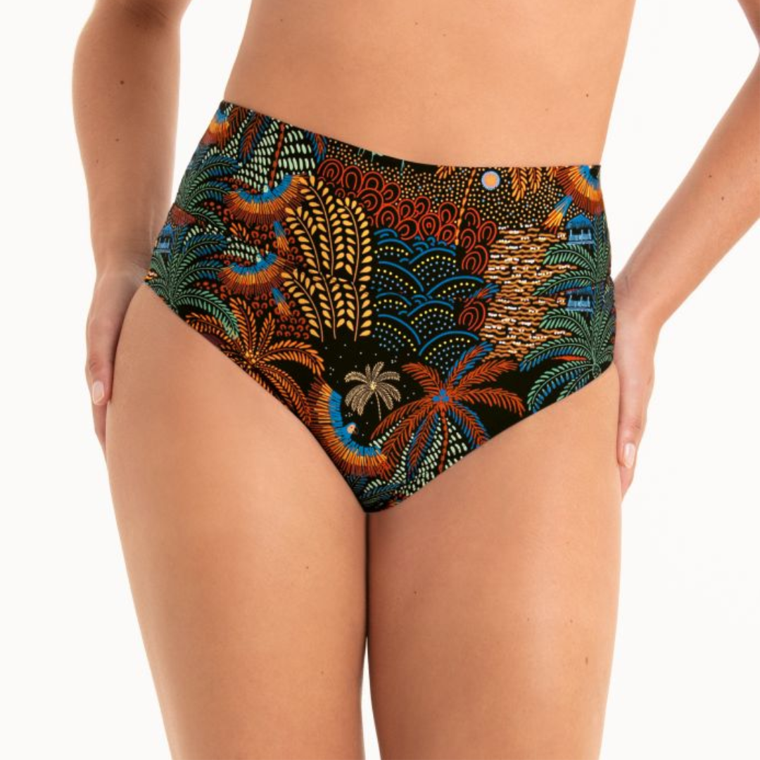 Lorena Women's High Waisted Bikini Bottom - Sexy Swimwear for Beach, Pool & Vacation | Comfortable & Stylish Swim Shorts