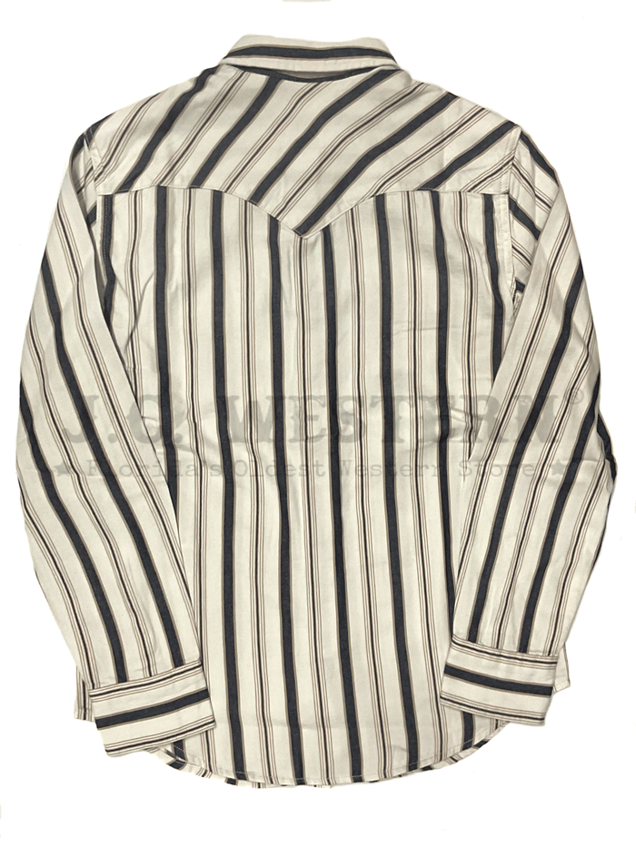 Levi's Men's Classic Western Standard Fit Shirt - Arlo Stripe Cloud Dancer Plaid Flannel Shirt for Casual Wear & Outdoor Activities
