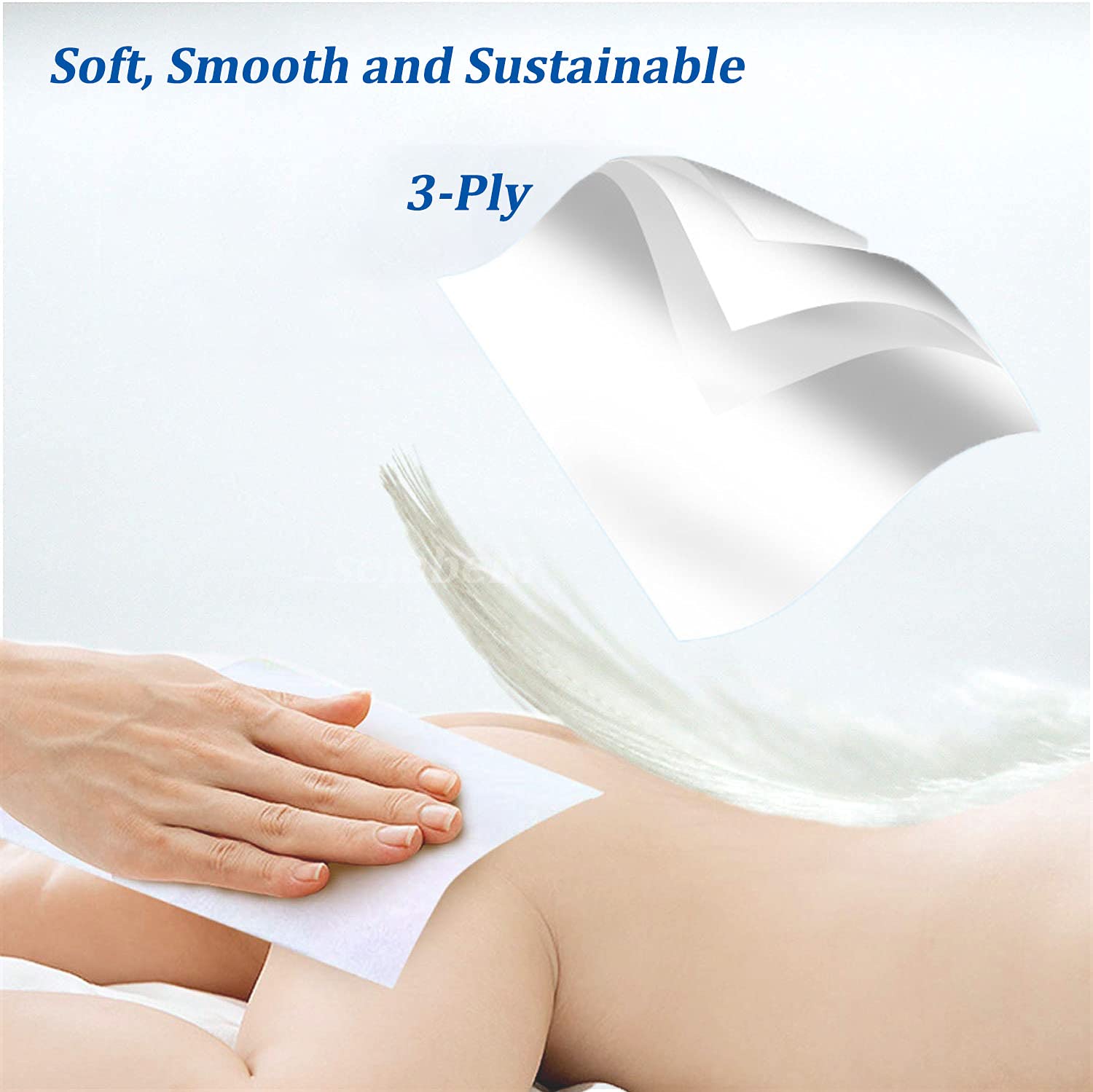 Car Tissue Refill - 15 Travel Size Packs (450 Sheets) | Soft & Comfortable Tissues for Car, Purse & On-the-Go Use | Compact Tissue Packets for Road Trips, Commuting & Daily Essentials