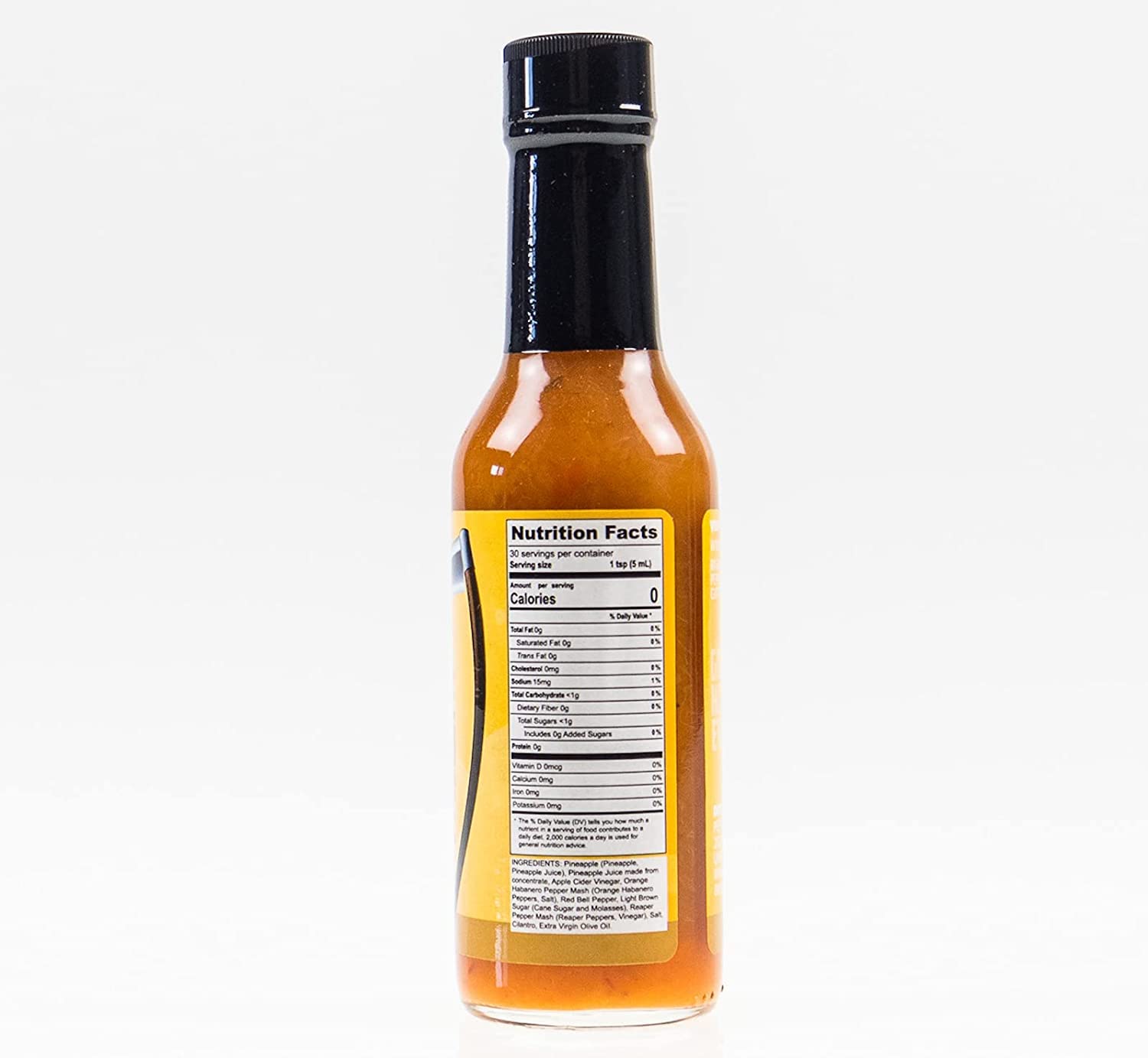 Pepper Joe’s Pineapple Reaper Hot Sauce – Premium Carolina Reaper Sauce with World’s Hottest Chili Pepper & Ripe Pineapple – 5oz Bottle – Perfect for Tacos, Wings & BBQ – Spicy Gourmet Gift