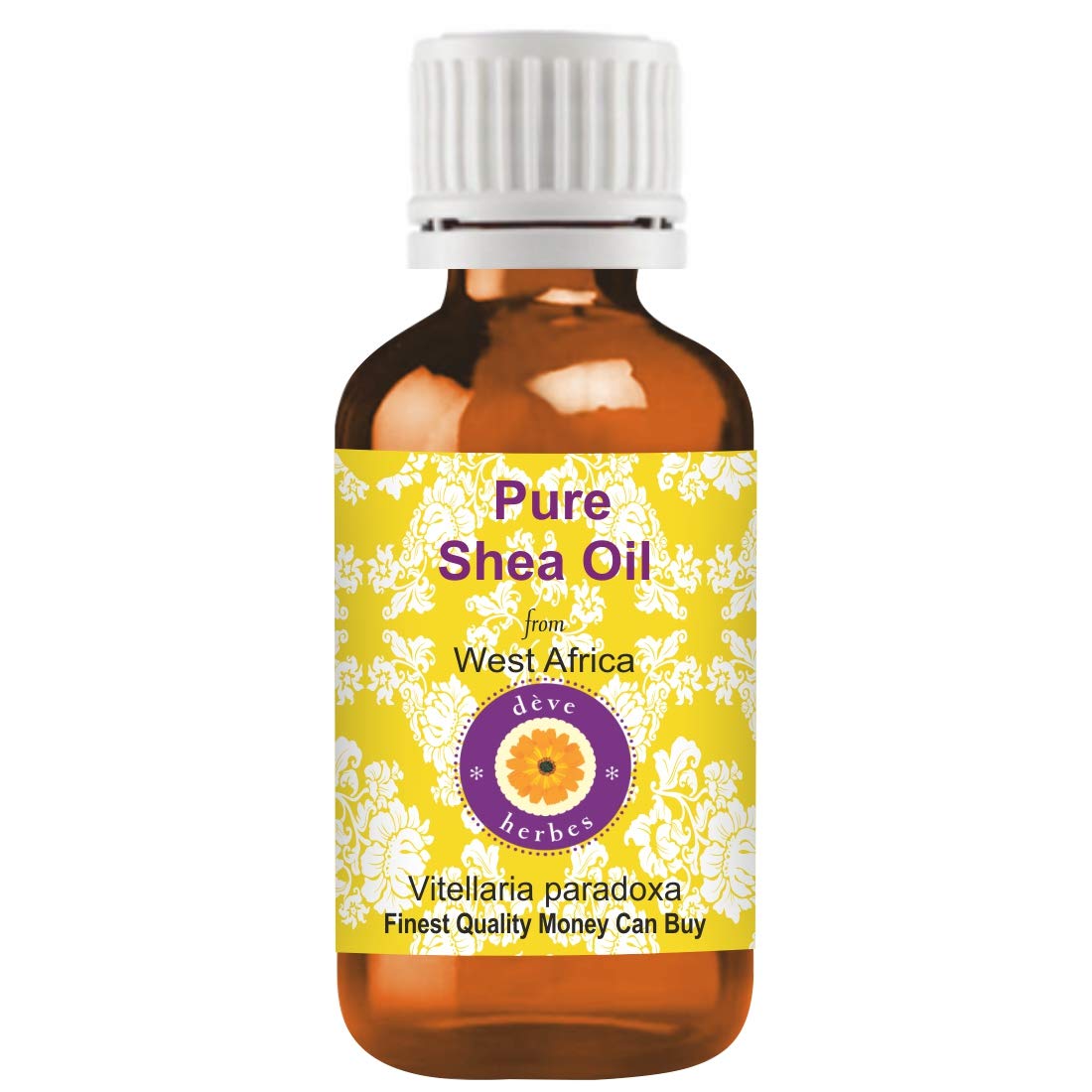 Pure Shea Oil (Vitellaria Paradoxa) - 100% Natural Therapeutic Grade, 15ml - Moisturizes Skin & Hair - Perfect for Dry Skin, Massage & DIY Beauty Recipes
