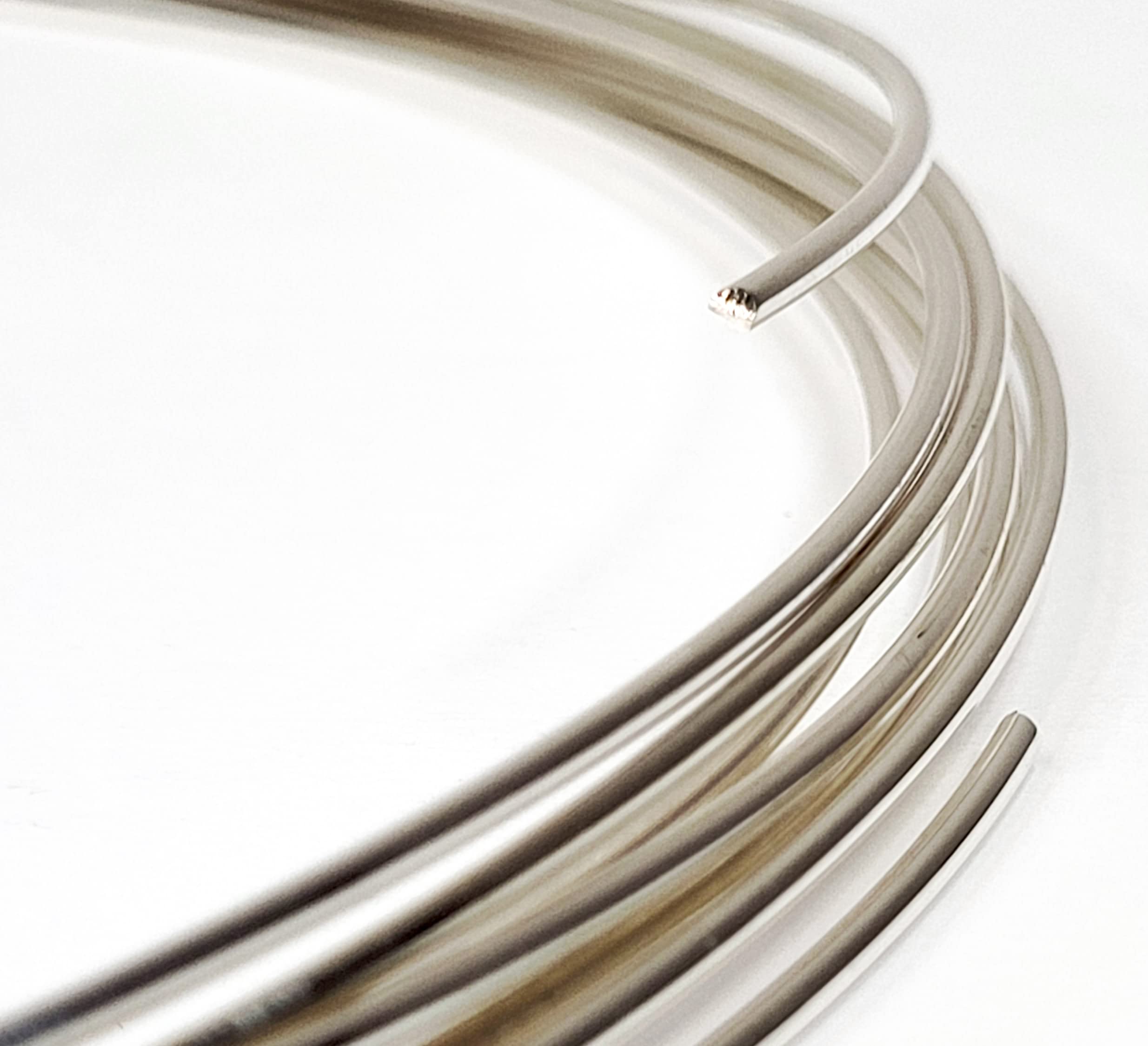 14 Gauge Round Dead Soft 925 Sterling Silver Wire - 5 Feet Jewelry Making Supplies for DIY Bracelets, Necklaces & Crafting Projects - Premium Artisan Quality by WIZART