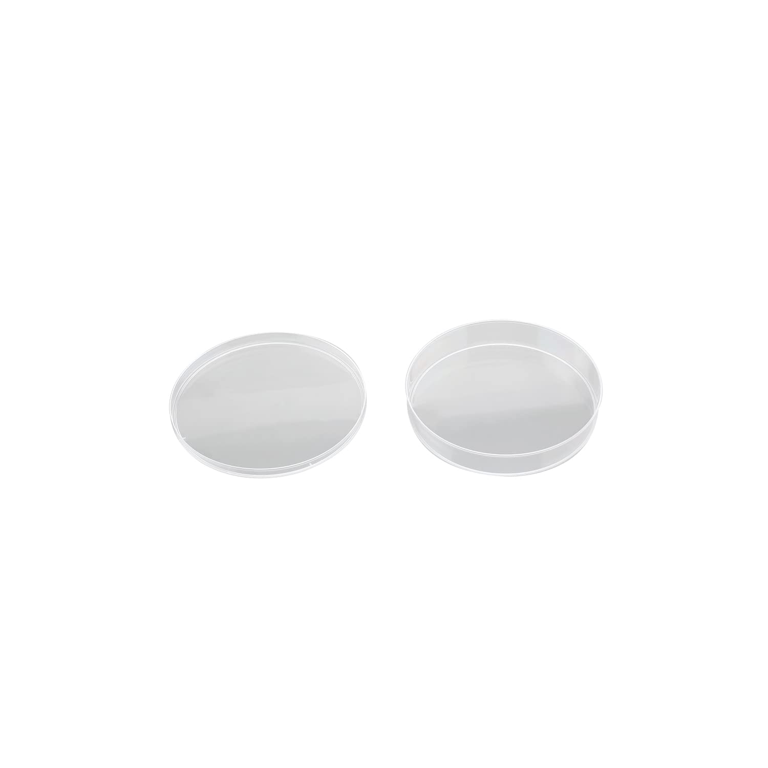 Othmro 10Pcs Plastic Petri Dishes with Lid, 4.72x0.79inch Lab Petri Dishes for Cell Culture, Science Experiments, Biological Research & School Projects - Perfect for Microbiology Studies, Classroom Labs & STEM Activities