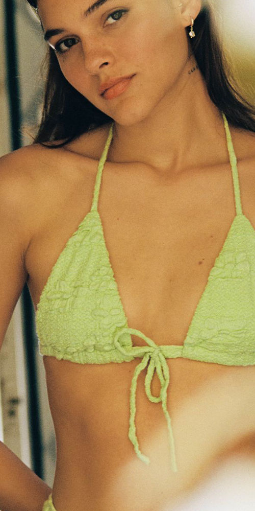 Emma Bikini Top - Avo Floral Print Women's Swimwear | Perfect for Beach Vacations, Pool Parties & Summer Getaways