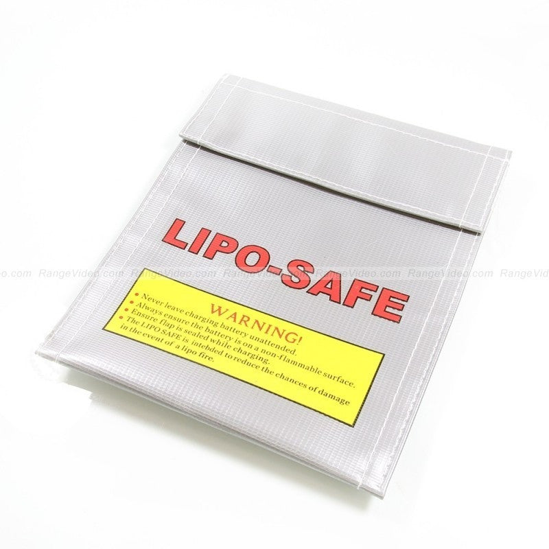 Fireproof Lipo Battery Charging Bag 18x22cm - Safe Storage for RC Cars, Drones, and Electronics - Perfect for Travel & Home Use