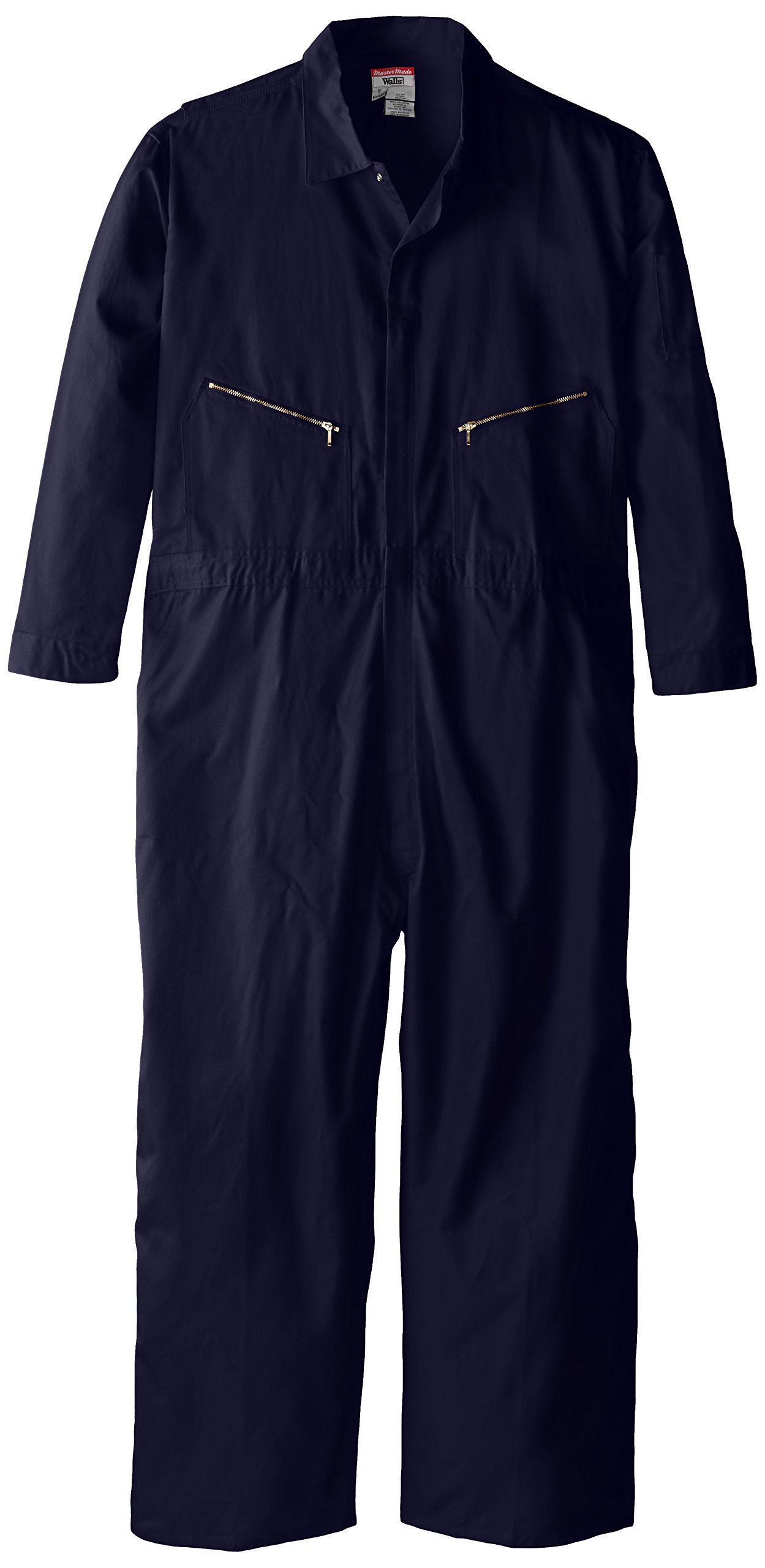 Walls Work Men's Big & Tall Long Sleeve Twill Coverall - Durable Workwear for Construction, Farming & Outdoor Labor
