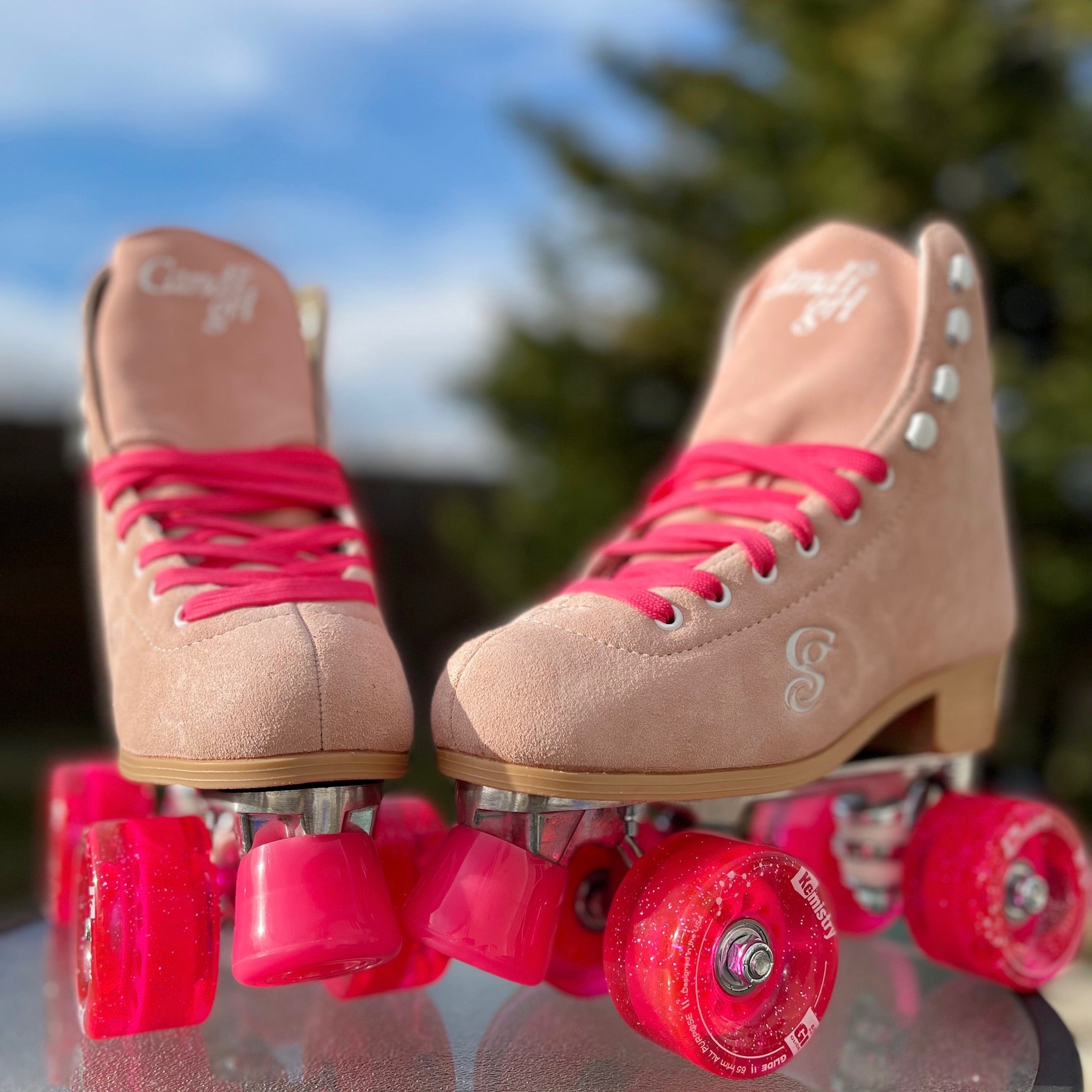 Candi Girl Carlin Women's Fashionable Roller Skates for Outdoor & Indoor Skating - Perfect for Rinks, Parks, Fitness & Fun