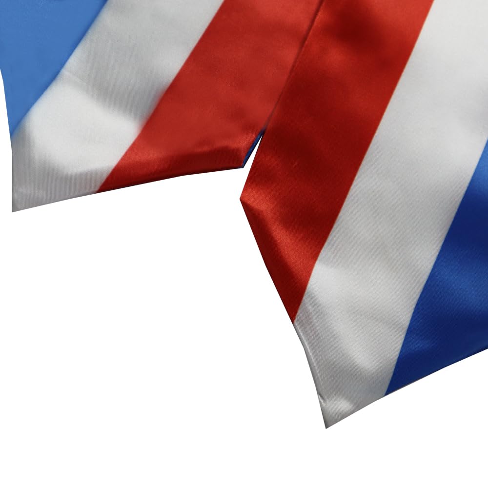 Paraguay Flag Graduation Stole - 180x13cm Double Sided Sash for International Students - Perfect for Study Abroad Graduation Ceremonies, Cultural Events & Gift Giving