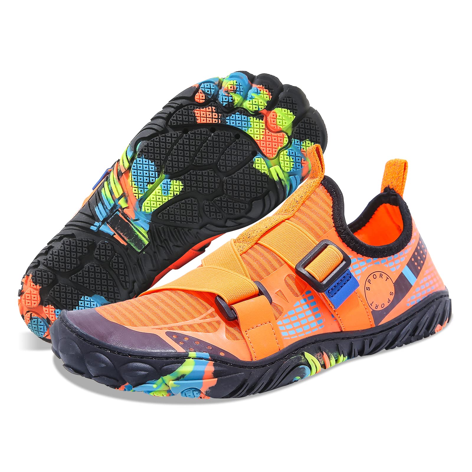 SPUKEP Women's & Men's Quick-Dry Sports Shoes - Non-Slip Barefoot Yoga, Swim, Pool, Beach, Hiking & Diving Shoes for Water Activities, Gym Workouts and Outdoor Adventures