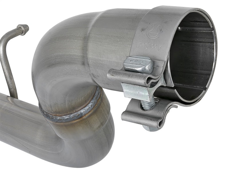 aFe MACH Force Xp Axle Back Exhaust System with No Tip for 2018-2020 Jeep Wrangler L4 2.0T & V6 3.6L - High Performance Sound & Improved Airflow for Off-Roading & Daily Driving