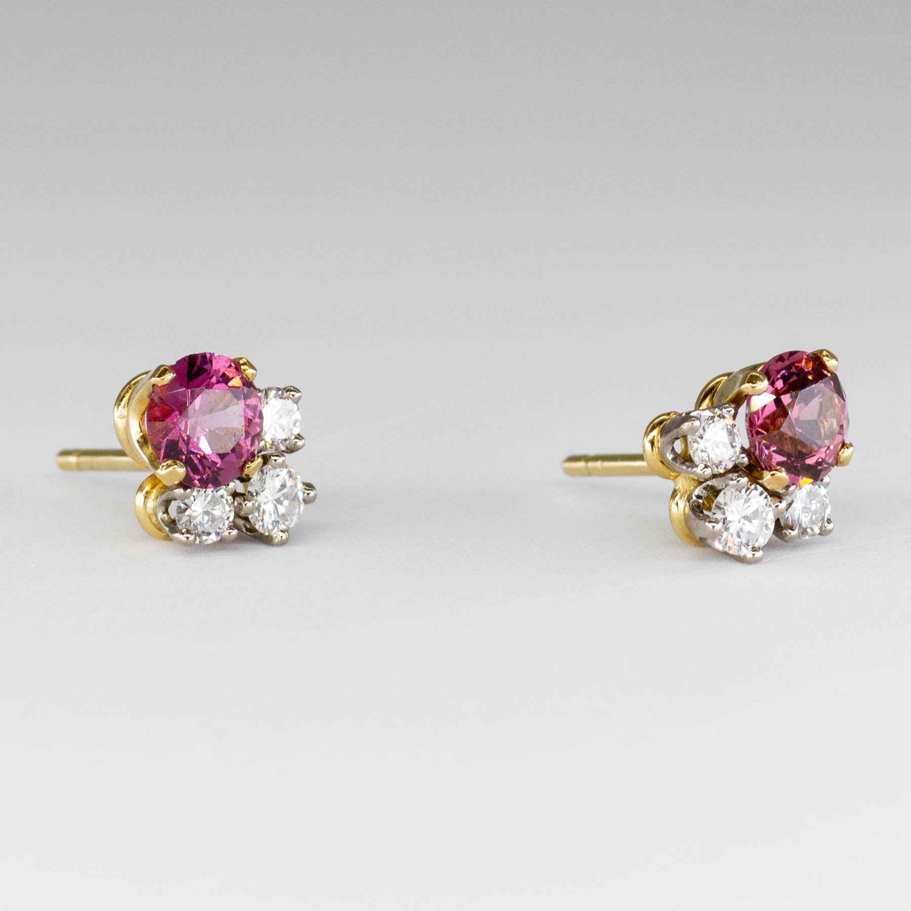 Cavelti Tourmaline and Diamond Earrings 1.0ctw Gemstone Jewelry with 0.4ctw Diamonds | Elegant Gift for Women | Perfect for Weddings, Anniversaries & Special Occasions