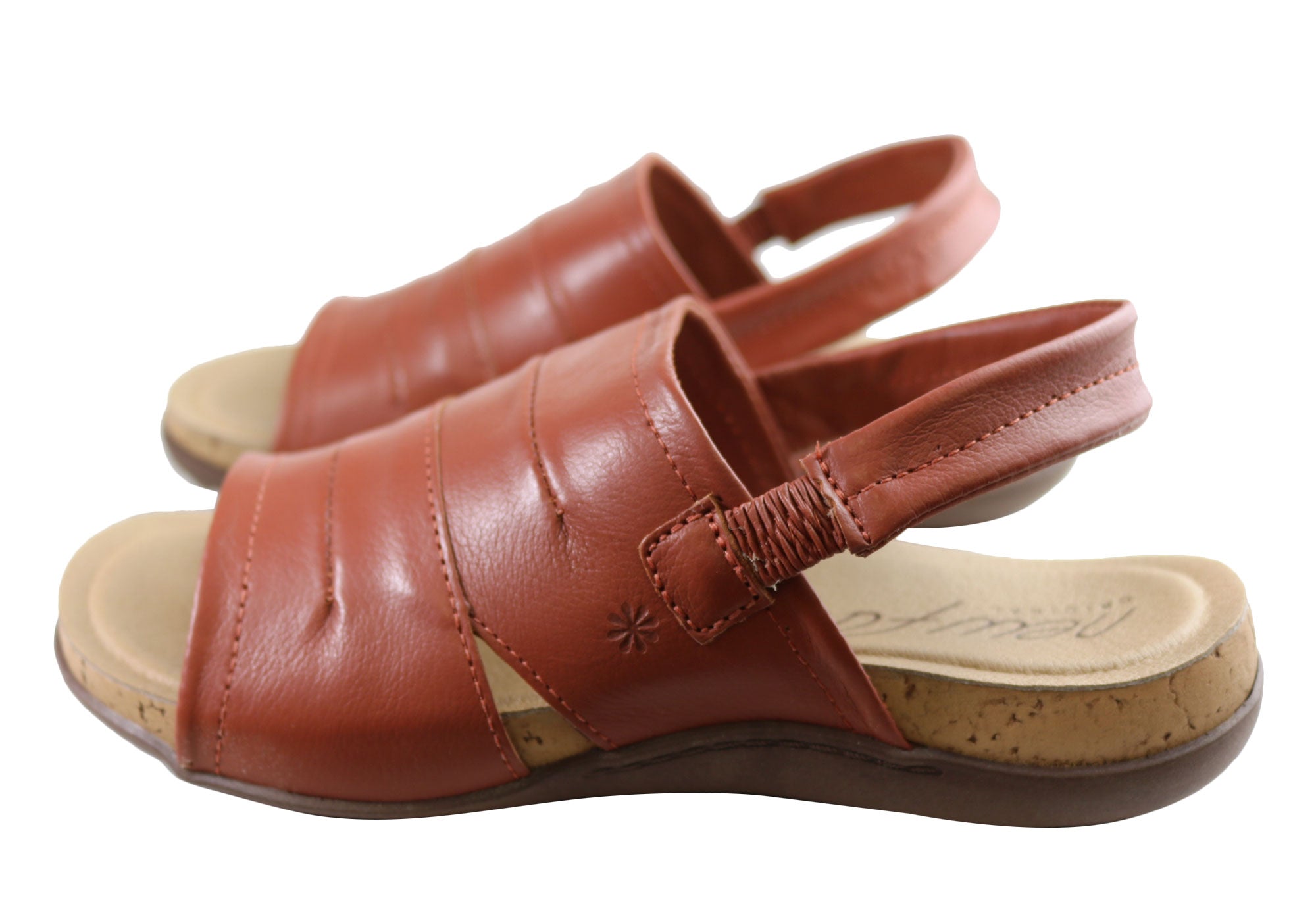 New Face Habour Women's Comfortable Leather Sandals - Handmade in Brazil - Perfect for Summer, Beach & Casual Outings