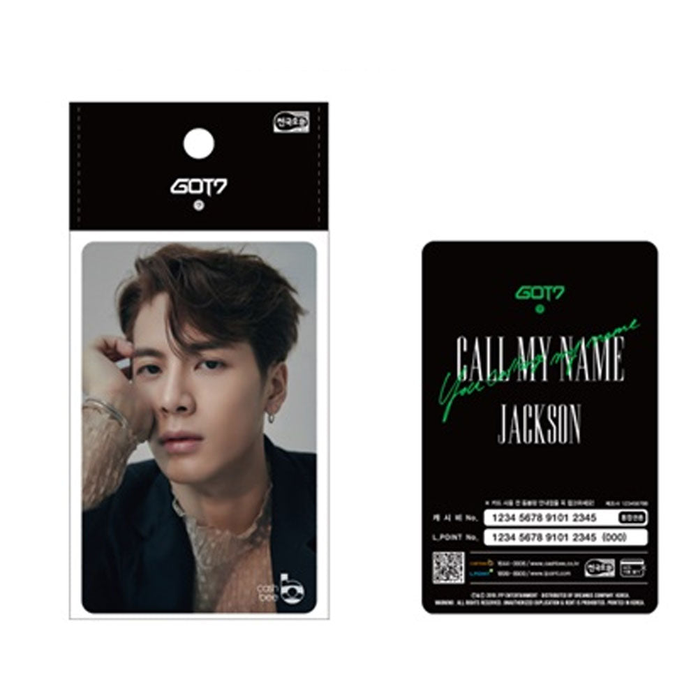 GOT7 CALL MY NAME K-Pop Merchandise - Limited Edition CASHBEE Transportation Card for Fans | Perfect for Public Transport, K-Pop Collections & Fan Gifts