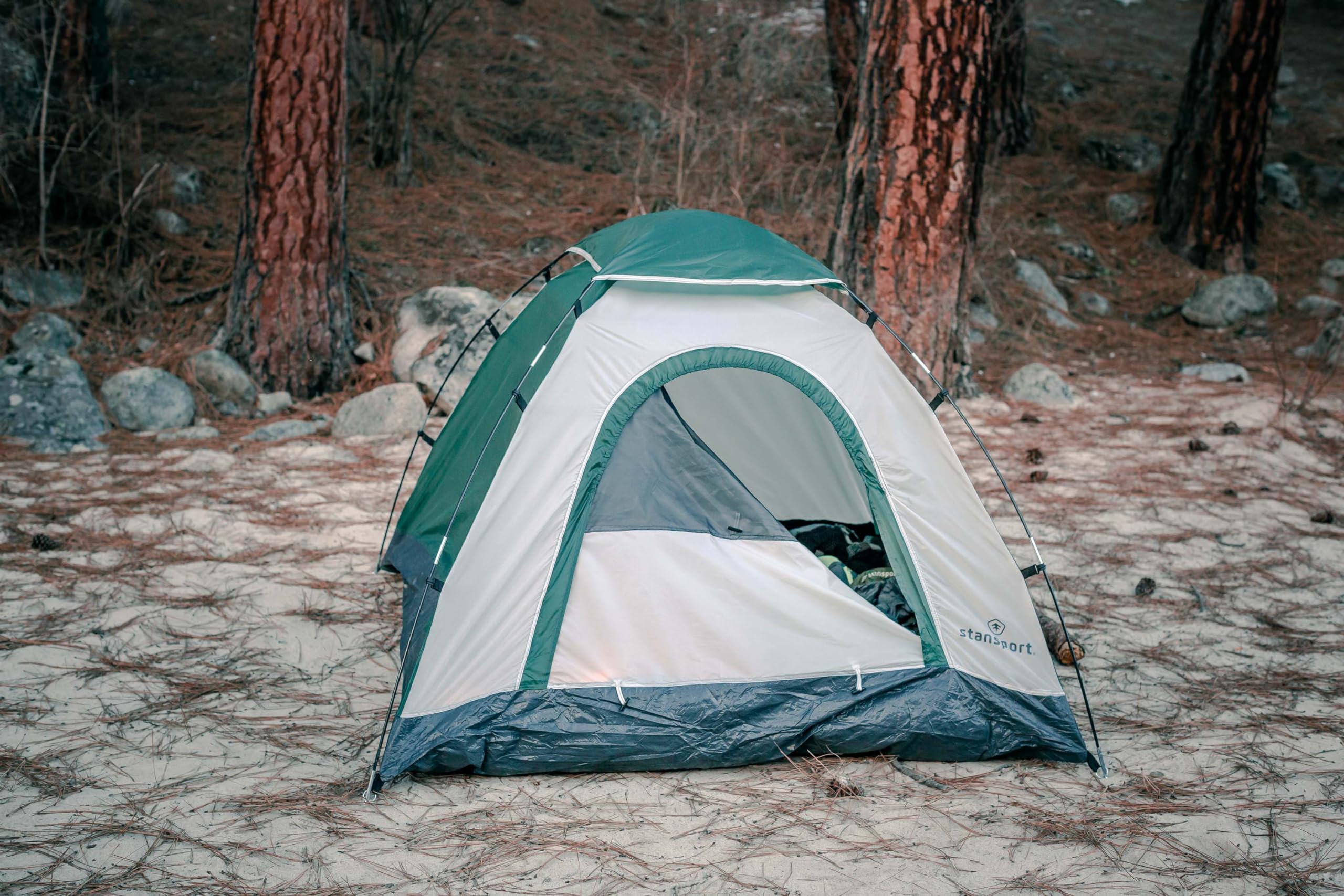 Stansport 2-Person Camping Tent for Hiking & Backpacking