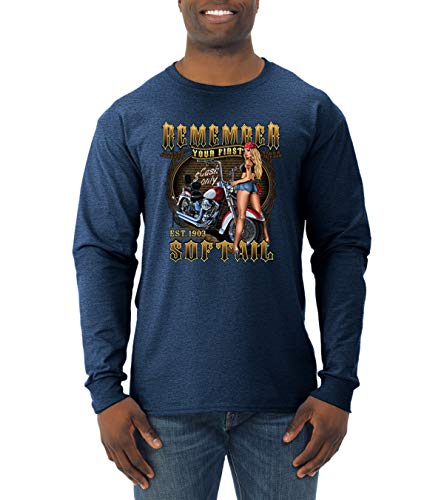 Vintage Heather Navy