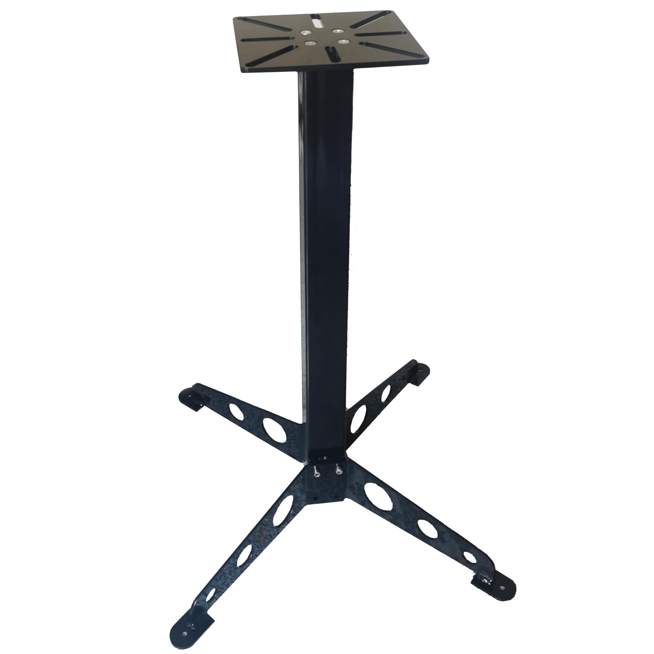 Heavy-Duty Mount Vise & Bench Grinder Stand - 500 Lb Capacity Workbench Pedestal for Metalworking, Woodworking & DIY Projects | Workshop & Garage Use