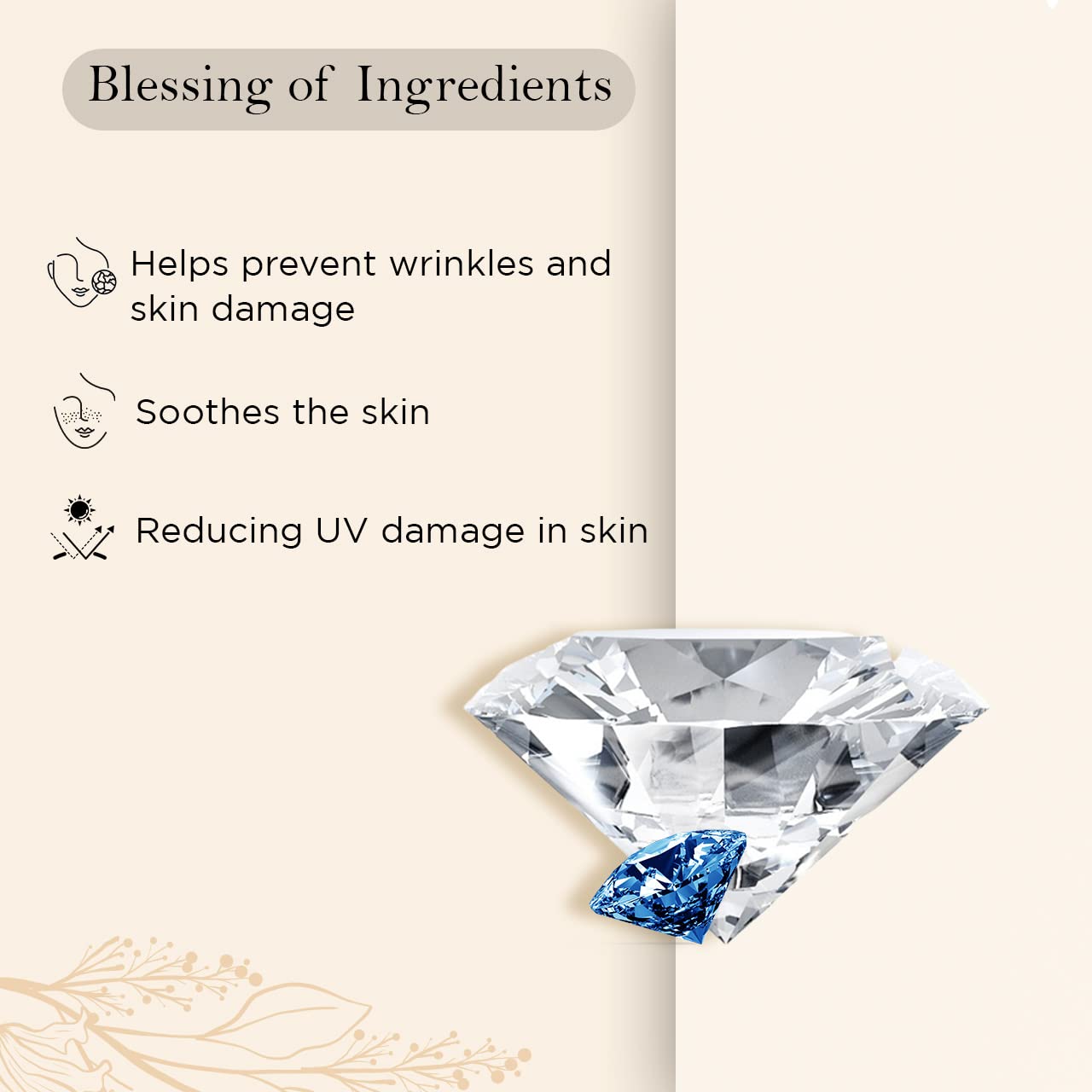 Corlin Fair Glow Diamond Skin Massage Cream 800g - 4-in-1 Moisturizing Cream for Face, Hands, Feet & Body with Crystal Shimmer | Hydrating & Brightening Skincare for Men & Women | Perfect for Daily Use, Spa Nights & Special Occasions