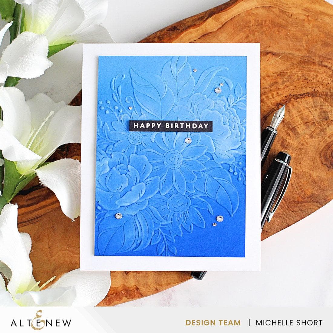 DIY Craft Your Life Project Kit: Blossoms of Encouragement Flower Arrangement Set for Home Decor, Gift Giving & Mindfulness Activities
